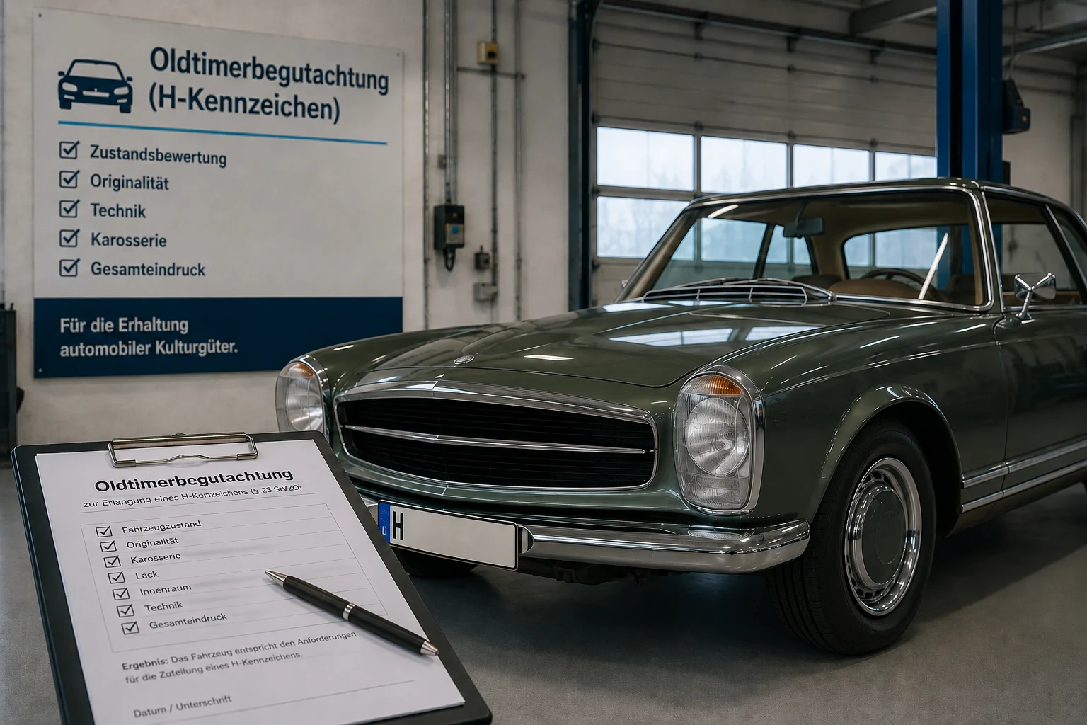 Oldtimerbegutachtung H-Kennzeichen