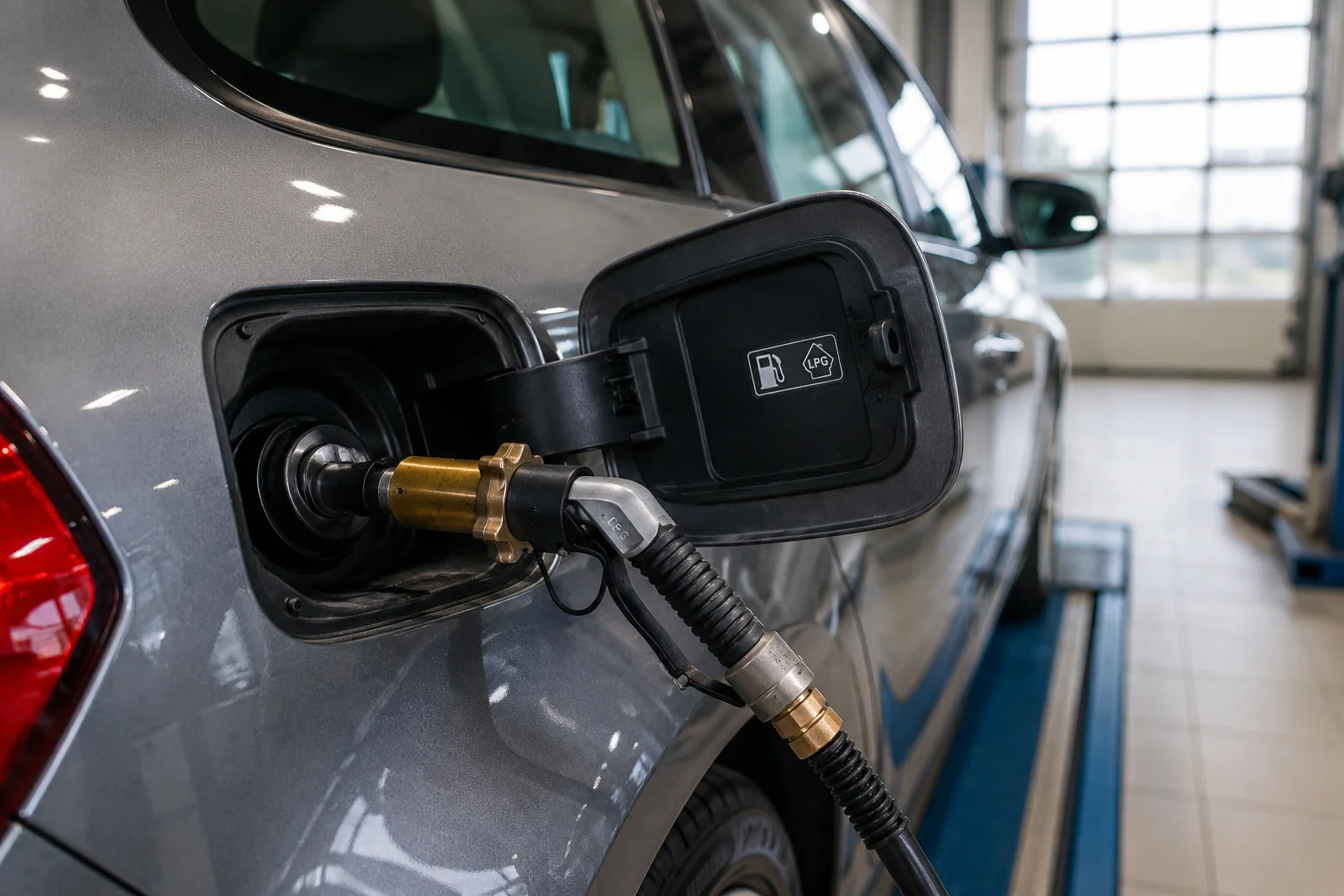 Gaswiederholungsprüfung Fahrzeug
